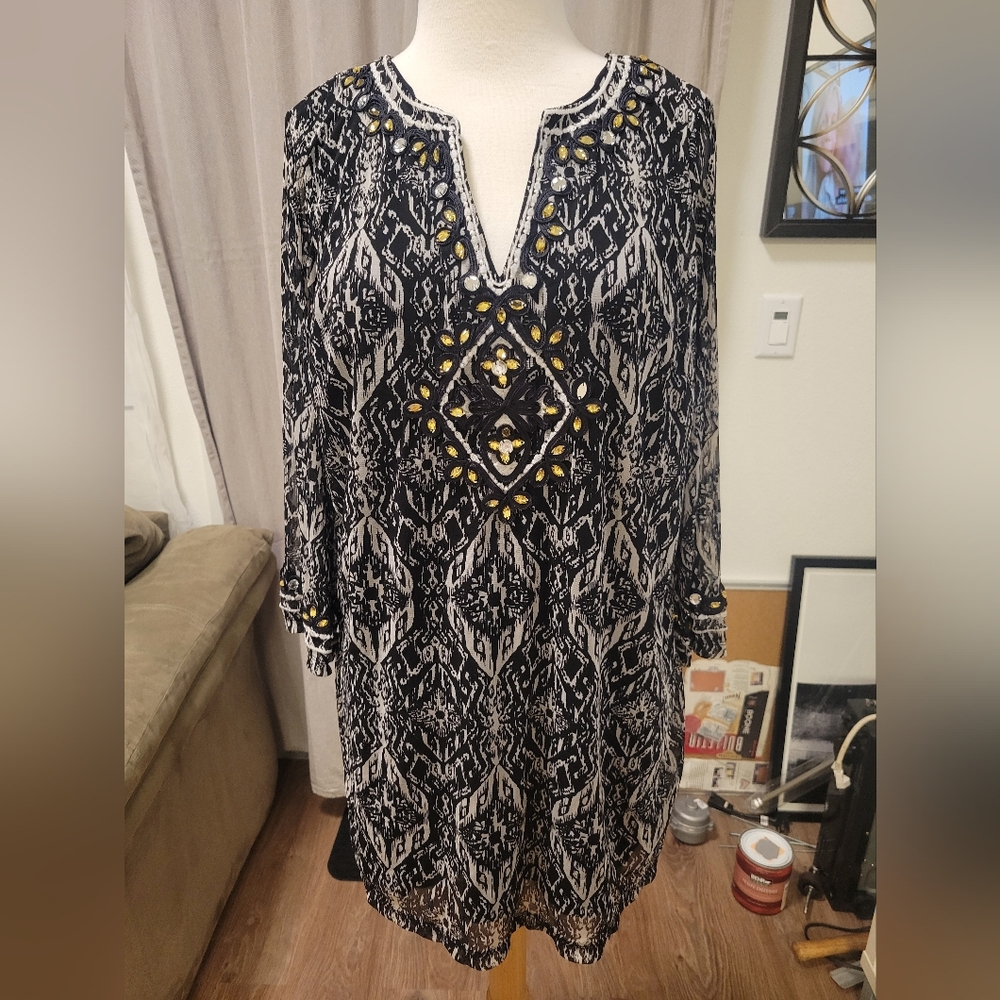 INC Blouse Tunic Top nwot